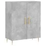 Concrete gray plywood tall sideboard 69.5x34x180 cm by vidaXL, Sideboards - Ref: Foro24-3189241, Price: 115,35 €, Discount: %