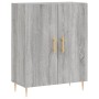 Aparador alto madera contrachapada gris sonoma 69,5x34x180 cm de vidaXL, Aparadores - Ref: Foro24-3189243, Precio: 138,45 €, ...