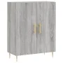 Hohes Sideboard aus sonomagrauem Sperrholz, 69,5 x 34 x 180 cm von vidaXL, Sideboards - Ref: Foro24-3189243, Preis: 130,34 €,...