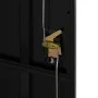 Black steel filing cabinet 90x40x200 cm by vidaXL, Filing cabinets - Ref: Foro24-339762, Price: 357,07 €, Discount: %