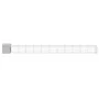 Chicken coop and corral light gray galvanized steel 117x1221x123 cm by vidaXL, Cages and habitats for small animals - Ref: Fo...