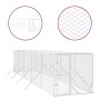 Outdoor-Zwinger aus silberverzinktem Stahl, 2 x 10 x 2 m von vidaXL, Hundehütten und Zäune - Ref: Foro24-3190453, Preis: 384,...