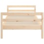 Estructura de cama madera maciza de pino 75x190 cm de vidaXL, Camas y somieres - Ref: Foro24-821639, Precio: 98,88 €, Descuen...