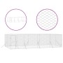 Outdoor-Zwinger aus silberverzinktem Stahl 8x4x2 m von vidaXL, Hundehütten und Zäune - Ref: Foro24-3190463, Preis: 384,45 €, ...