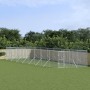 Outdoor-Zwinger aus silberverzinktem Stahl, 4 x 16 x 2 m von vidaXL, Hundehütten und Zäune - Ref: Foro24-3190458, Preis: 657,...