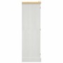 Armario madera de pino Mexicano estilo Corona blanco 3 puertas