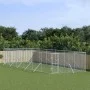 Perrera de exterior acero galvanizado plateado 4x12x2 m by vidaXL, Dog kennels and fences - Ref: Foro24-3190457, Price: 465,0...
