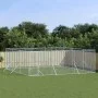 Perrera de exterior acero galvanizado plateado 6x6x2 m von vidaXL, Hundehütten und Zäune - Ref: Foro24-3190460, Preis: 368,41...