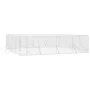 Perrera de exterior acero galvanizado plateado 8x8x2 m de vidaXL, Casetas y cercados para perros - Ref: Foro24-3190464, Preci...