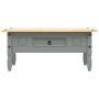 Mesa de centro Corona Range pino mexicano gris 100x55x44 cm