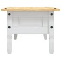 Mesa de centro Corona Range pino mexicano blanco 100x55x44 cm