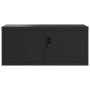 Black steel filing cabinet 90x40x40 cm by vidaXL, Filing cabinets - Ref: Foro24-339718, Price: 144,49 €, Discount: %