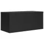 Black steel filing cabinet 90x40x40 cm by vidaXL, Filing cabinets - Ref: Foro24-339718, Price: 121,98 €, Discount: %