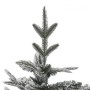 Árbol de Navidad artificial con luces y nieve PVC&PE 120 cm
