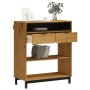 Mesa alta de bar FLAM madera maciza de pino 92x45x110 cm en Mesas de cocina y de comedor | Comprar online en Foro24