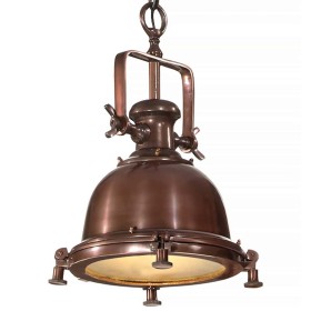 Lámpara colgante de aluminio 35x35x153 cm