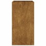 Jardinera de acero corten 40x40x80 cm de vidaXL, Maceteros y jardineras - Ref: Foro24-824524, Precio: 106,73 €, Descuento: %