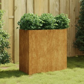 Jardinera de acero corten 80x40x80 cm