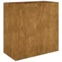 Jardinera de acero corten 80x40x80 cm de vidaXL, Maceteros y jardineras - Ref: Foro24-824525, Precio: 109,35 €, Descuento: %