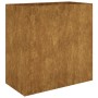Pflanzgefäß aus Cortenstahl 80x40x80 cm von vidaXL, Töpfe und Pflanzgefäße - Ref: Foro24-824525, Preis: 122,03 €, Rabatt: %