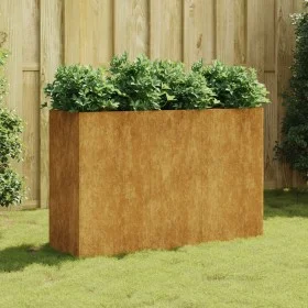 Pflanzgefäß aus Cortenstahl 120x40x80 cm von vidaXL, Töpfe und Pflanzgefäße - Ref: Foro24-824526, Preis: 149,57 €, Rabatt: %