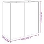 Jardinera de acero corten 80x40x80 cm de vidaXL, Maceteros y jardineras - Ref: Foro24-824525, Precio: 109,35 €, Descuento: %