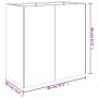Pflanzgefäß aus Cortenstahl 80x40x80 cm von vidaXL, Töpfe und Pflanzgefäße - Ref: Foro24-824525, Preis: 122,03 €, Rabatt: %