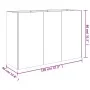 Pflanzgefäß aus Cortenstahl 120x40x80 cm von vidaXL, Töpfe und Pflanzgefäße - Ref: Foro24-824526, Preis: 168,19 €, Rabatt: %