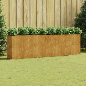 Jardinera acero corten 280x40x80 cm