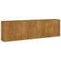 Corten steel planter 280x40x80 cm by vidaXL, Pots and planters - Ref: Foro24-824528, Price: 311,49 €, Discount: %