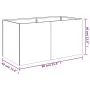 Cortenstahltopf 80x40x40 cm von vidaXL, Töpfe und Pflanzgefäße - Ref: Foro24-824530, Preis: 91,23 €, Rabatt: %