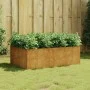 Corten steel planter 120x80x40 cm by vidaXL, Pots and planters - Ref: Foro24-824532, Price: 138,41 €, Discount: %