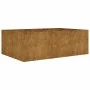 Corten steel planter 120x80x40 cm by vidaXL, Pots and planters - Ref: Foro24-824532, Price: 138,41 €, Discount: %