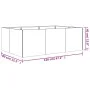 Corten steel planter 120x80x40 cm by vidaXL, Pots and planters - Ref: Foro24-824532, Price: 138,41 €, Discount: %