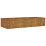 Corten steel planter 200x80x40 cm by vidaXL, Pots and planters - Ref: Foro24-824533, Price: 147,75 €, Discount: %