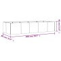 Corten steel planter 200x80x40 cm by vidaXL, Pots and planters - Ref: Foro24-824533, Price: 147,75 €, Discount: %