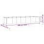 Pflanzkübel aus Cortenstahl 280x80x40 cm von vidaXL, Töpfe und Pflanzgefäße - Ref: Foro24-824534, Preis: 202,82 €, Rabatt: %