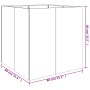 Pflanzgefäß aus Cortenstahl 80x80x80 cm von vidaXL, Töpfe und Pflanzgefäße - Ref: Foro24-824537, Preis: 159,65 €, Rabatt: %