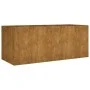 Pflanzgefäß aus Cortenstahl, 200 x 80 x 80 cm von vidaXL, Töpfe und Pflanzgefäße - Ref: Foro24-824539, Preis: 277,90 €, Rabat...