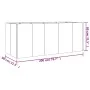 Pflanzgefäß aus Cortenstahl, 200 x 80 x 80 cm von vidaXL, Töpfe und Pflanzgefäße - Ref: Foro24-824539, Preis: 277,90 €, Rabat...