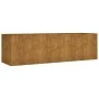 Pflanzgefäß aus Cortenstahl, 280 x 80 x 80 cm von vidaXL, Töpfe und Pflanzgefäße - Ref: Foro24-824540, Preis: 304,40 €, Rabat...