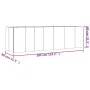 Pflanzgefäß aus Cortenstahl, 280 x 80 x 80 cm von vidaXL, Töpfe und Pflanzgefäße - Ref: Foro24-824540, Preis: 304,40 €, Rabat...