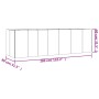 Pflanzgefäß aus Cortenstahl, 280 x 80 x 80 cm von vidaXL, Töpfe und Pflanzgefäße - Ref: Foro24-824540, Preis: 204,25 €, Rabat...