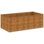 Corten steel planter 196x100x69 cm by vidaXL, Pots and planters - Ref: Foro24-152003, Price: 94,17 €, Discount: %