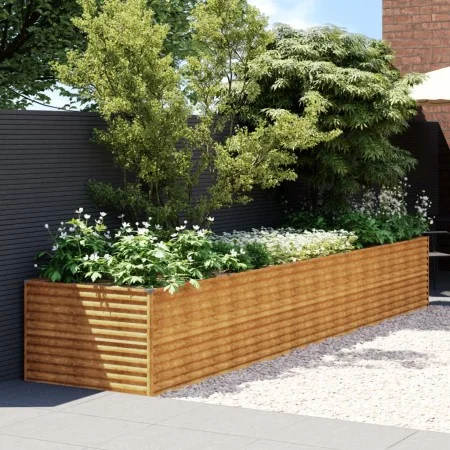 Corten steel planter 479x100x69 cm by vidaXL, Pots and planters - Ref: Foro24-152006, Price: 163,46 €, Discount: %