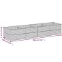Pflanzgefäß aus Cortenstahl, 386 x 100 x 69 cm von vidaXL, Töpfe und Pflanzgefäße - Ref: Foro24-152005, Preis: 134,95 €, Raba...