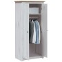 Armario madera maciza pino blanco Panamá Range 80x50x171,5 cm