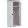 Armario madera maciza pino blanco Panamá Range 80x50x171,5 cm