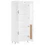 Hohes Sideboard Sperrholz weiß 69,5x34x180 cm von vidaXL, Sideboards - Ref: Foro24-3198313, Preis: 153,42 €, Rabatt: %