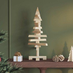 Árbol de Navidad de madera de adorno madera maciza pino 60 cm